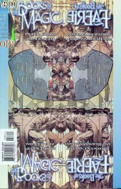 Magic Fairie - Look Alike - Men - Bats - Mirror - Michael Kaluta Books of Magic 58 - Magic Fairie - Look Alike - Men - Bats - Mirror - Michael Kaluta