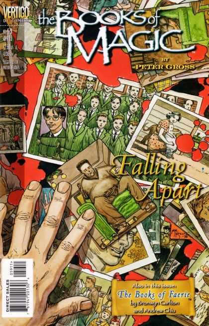 Photos - Vertigo - School - Classmates - Memories - Michael Kaluta Books of Magic 59 - Photos - Vertigo - School - Classmates - Memories - Michael Kaluta