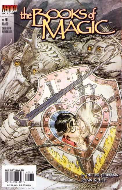 Books - Magic - Peter Gross - Ryan Kelly - Vertigo - Michael Kaluta Books of Magic 70 - Books - Magic - Peter Gross - Ryan Kelly - Vertigo - Michael Kaluta