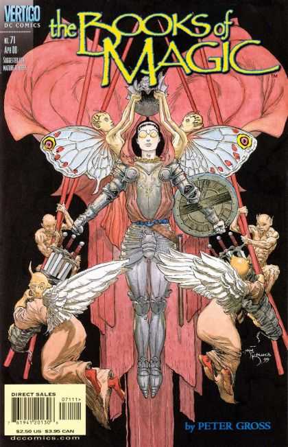 Fairies - Armor - Shield - Swords - Minions - Michael Kaluta Books of Magic 71 - Fairies - Armor - Shield - Swords - Minions - Michael Kaluta