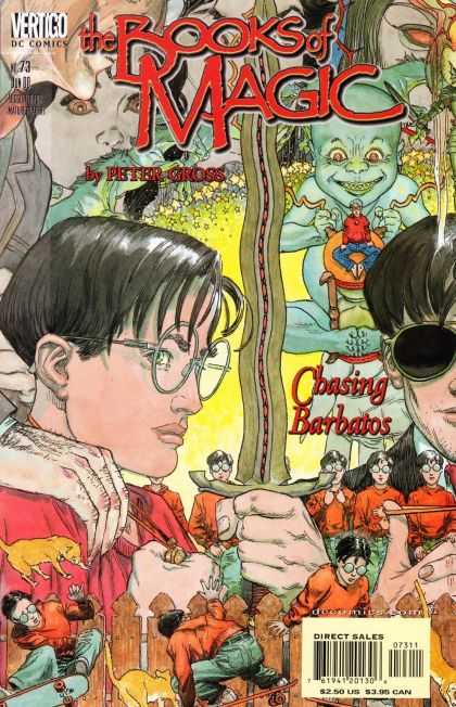 Blue Baby - Vertigo - Chasing Barbatos - No 73 - Peter Gross - Michael Kaluta Books of Magic 73 - Blue Baby - Vertigo - Chasing Barbatos - No 73 - Peter Gross - Michael Kaluta