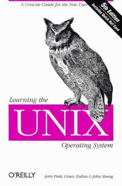 Books on Learning and Intelligence - Learning the UNIX Operating System, Fifth Edition