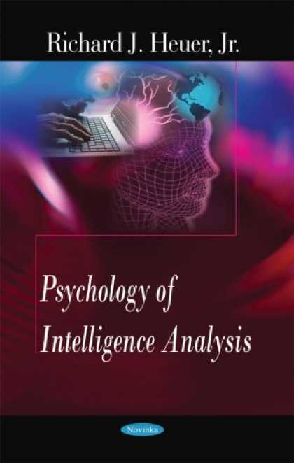 Books on Learning and Intelligence - Psychology of Intelligence Analysis
