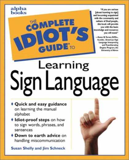 Books on Learning and Intelligence - The Complete Idiot's Guide to Learning Sign Language