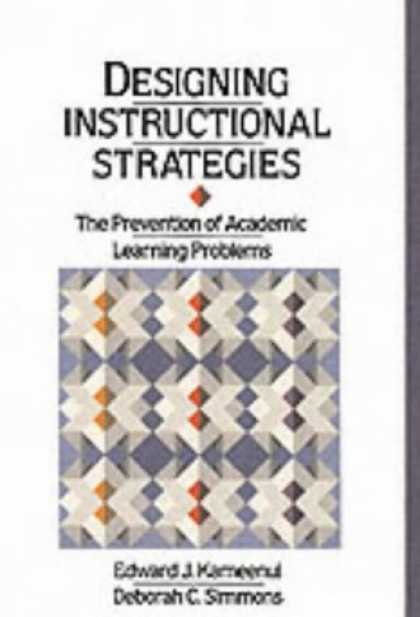 Books on Learning and Intelligence - Designing Instructional Strategies: The Prevention of Academic Learning Problem