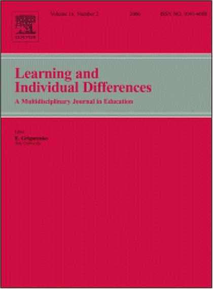 Books on Learning and Intelligence - Personality, intelligence and general knowledge [An article from: Learning and I