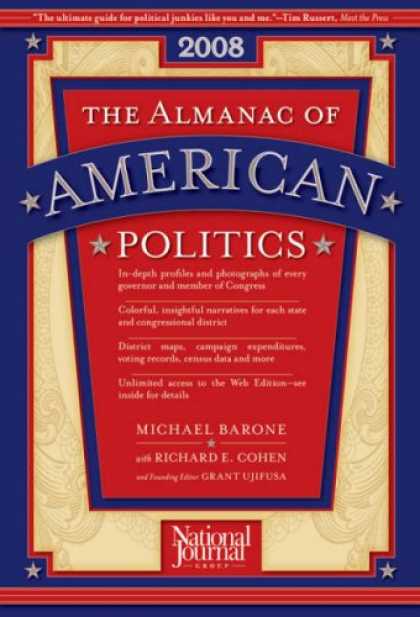 Books on Politics - The Almanac of American Politics, 2008