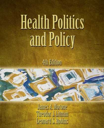 Books on Politics - Health Politics and Policy