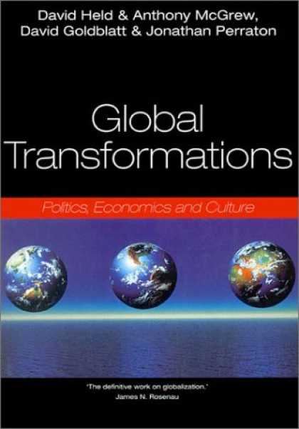 Books on Politics - Global Transformations: Politics, Economics, and Culture