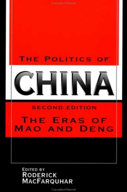 Books on Politics - The Politics of China: The Eras of Mao and Deng