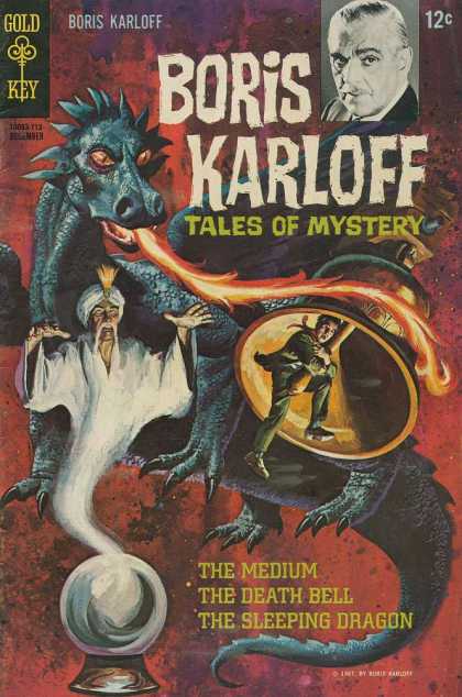 Genie - Dragon - Fire - Bell - Scared Man Boris Karloff Tales of Mystery 20 - Genie - Dragon - Fire - Bell - Scared Man