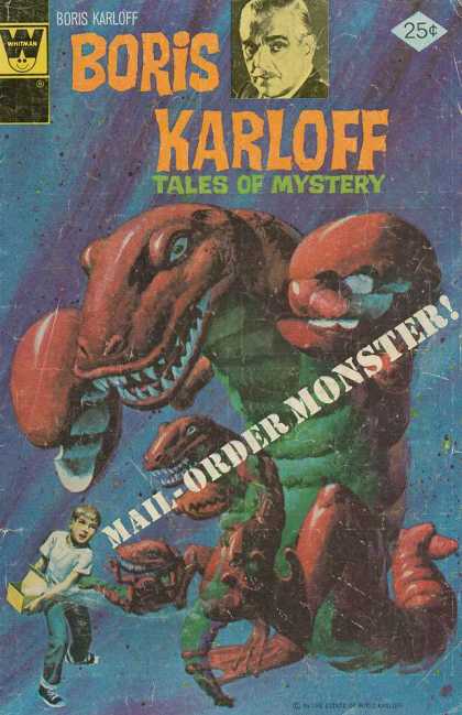 Boris Karloff Tales of Mystery 65 - Whitman - Man - Lizard - Monster - Boy