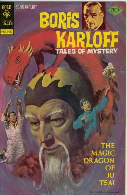 The Magic Dragon Of Ju Tsai - Asian - Fu Manchu - Flowers - Child Boris Karloff Tales of Mystery 72 - The Magic Dragon Of Ju Tsai - Asian - Fu Manchu - Flowers - Child