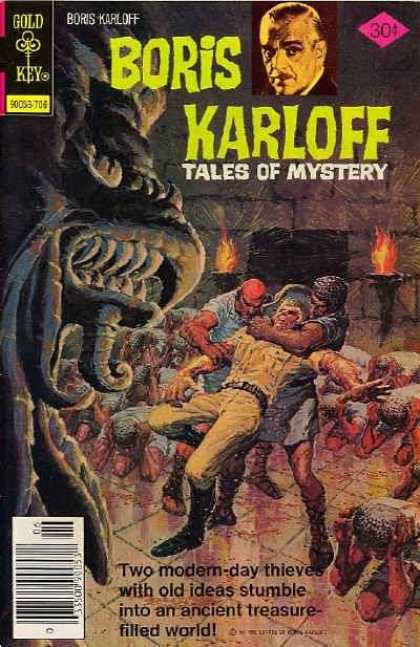 Monster - Gods - Capture - Torches - Ancient Boris Karloff Tales of Mystery 75 - Monster - Gods - Capture - Torches - Ancient