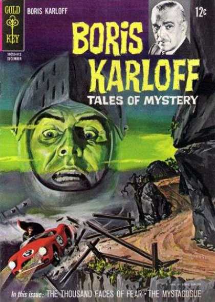 The Thousand Faces Of Fear - The Mystagogue - Car Accident - Road - Green Face Boris Karloff Tales of Mystery 8 - The Thousand Faces Of Fear - The Mystagogue - Car Accident - Road - Green Face