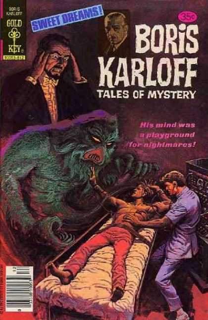 Mystery - Doctor - Experiment - Surgery Table - Monster Boris Karloff Tales of Mystery 87 - Mystery - Doctor - Experiment - Surgery Table - Monster