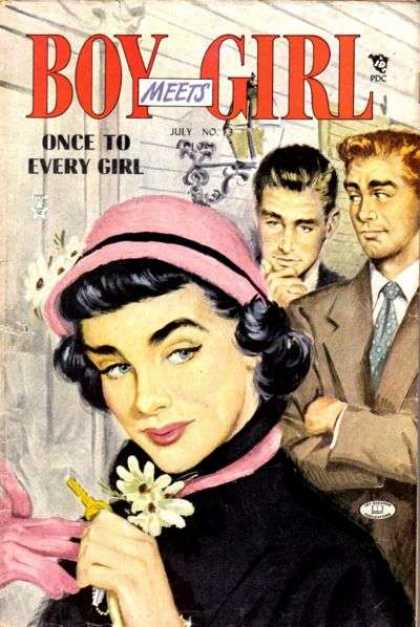 Boy Meets Girl 13 - Pink Hat - Men - Golden Key - Pretty - Flirt