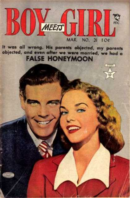 Boy Meets Girl 21 - March - Blonde - Couple - False Honeymoon - Parents Objected