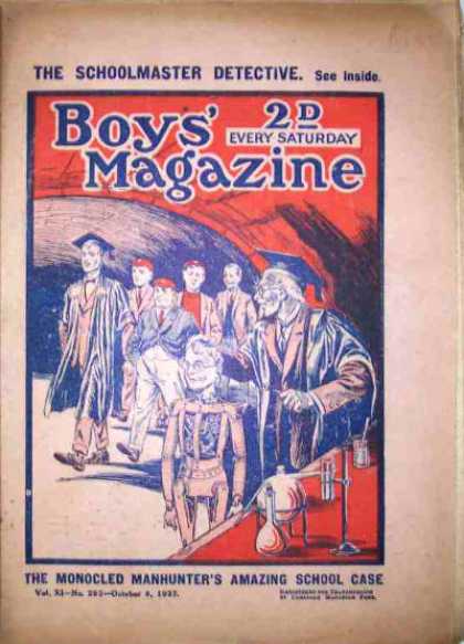 Boys' Magazine - 10/1927