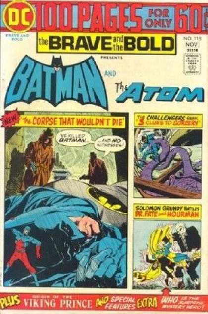 Brave and the Bold 115 - Pages - Corpse - Hourman - Clues - Prince - Jim Aparo
