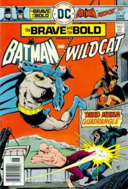Brave and the Bold 127 - Batman - Wildcat - Dead Mans Quadrangle - Villians - Boat - Jim Aparo