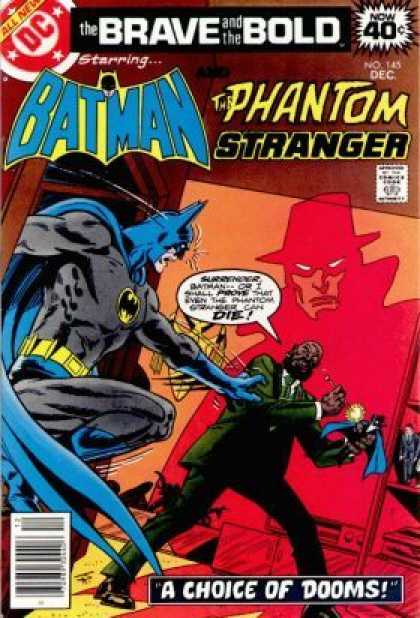 Brave and the Bold 145 - Batman - Phantom - Stranger - Robin - Fight - Jim Aparo