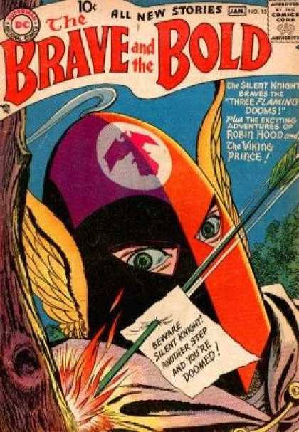 Brave and the Bold 15 - Dc - Dc Comics - Silet Knight - Robin Hood - Three Flaming - Scott Kolins