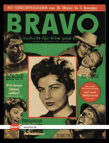 Bravo - 10/56, 28.10.1956 - Eva Bartok