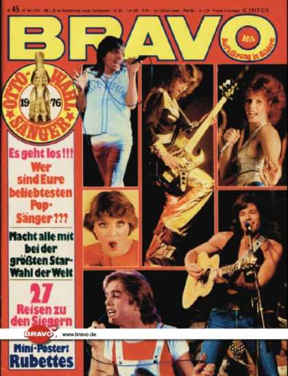 Bravo - 45/76, 28.10.1976 - Diverse Stars