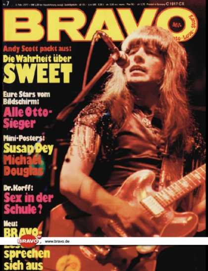 Bravo - 07/77, 03.02.1977 - Andy Scott (The Sweet)