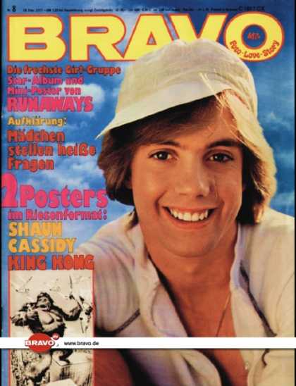 Bravo - 08/77, 10.02.1977 - Shaun Cassidy