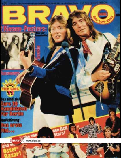Bravo - 16/77, 07.04.1977 - Smokie - Bay City Rollers