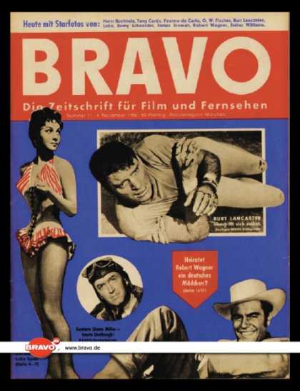 Bravo - 11/56, 04.11.1956 - Burt Lancaster - Robert Wagner