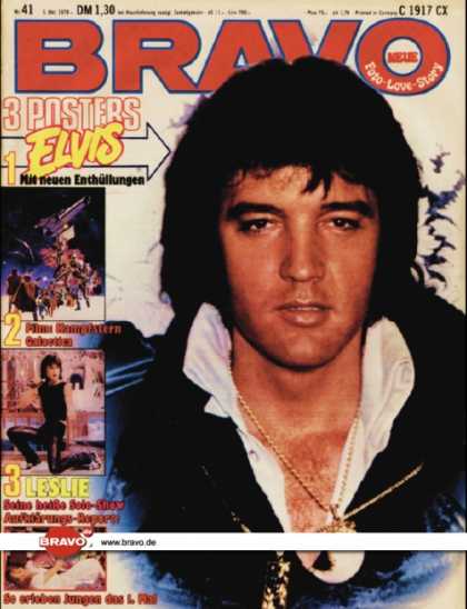 Bravo - 41/78, 05.10.1978 - Elvis Presley