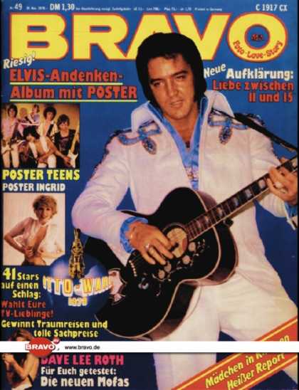 Bravo - 49/78, 30.11.1978 - Elvis Presley