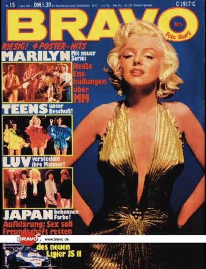 Bravo - 15/79, 05.04.1979 - Marilyn Monroe