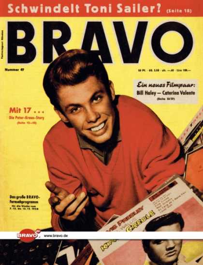 Bravo - 49/58, 02.12.1958 - Peter Kraus - Elvis Presley