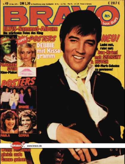 Bravo - 49/79, 29.11.1979 - Elvis Presley