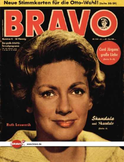 Bravo - 05/59, 27.01.1959 - Ruth Leuwerik