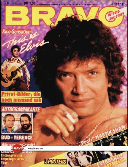 Bravo - 09/82, 25.02.1982 - Martin Shaw (Die Profis, TV Serie)