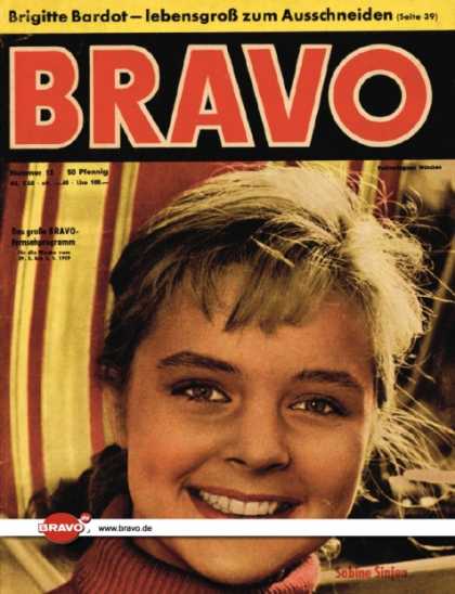 Bravo - 13/59, 24.03.1959 - Sabine Sinjen