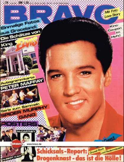 Bravo - 29/82, 15.07.1982 - Elvis Presley