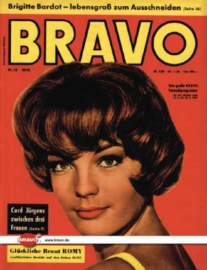 Bravo - 15/59, 07.04.1959 - Romy Schneider