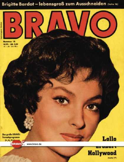 Bravo - 18/59, 28.04.1959 - Gina Lollobrigida