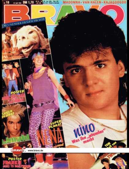 Bravo - 18/84, 26.04.1984 - Nino de Angelo