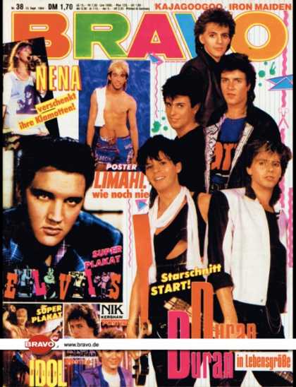 Bravo - 38/84, 13.09.1984 - Duran Duran