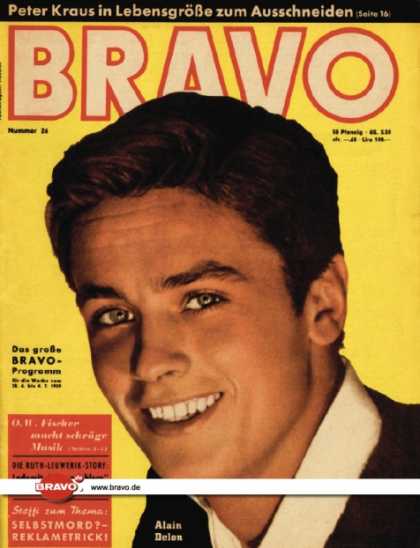Bravo - 26/59, 23.06.1959 - Alain Delon