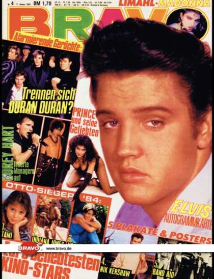 Bravo - 04/85, 17.01.1985 - Elvis Presley