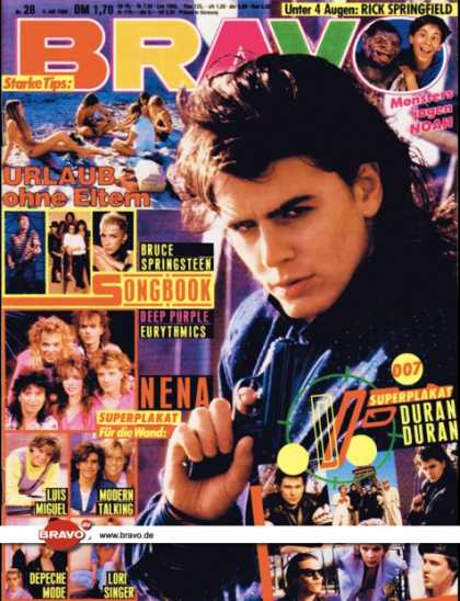 Bravo - 28/85, 04.07.1985 - John Taylor (Duran Duran)
