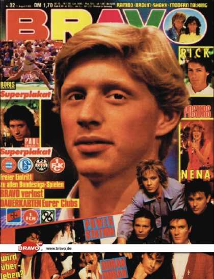Bravo - 32/85, 01.08.1985 - Boris Becker
